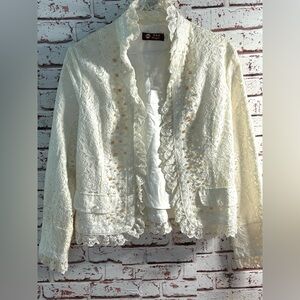 3YZE Korean fashion lace jacket